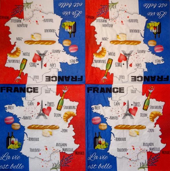 066 France - 4-ply - Sniff - ppd - Handkerchief